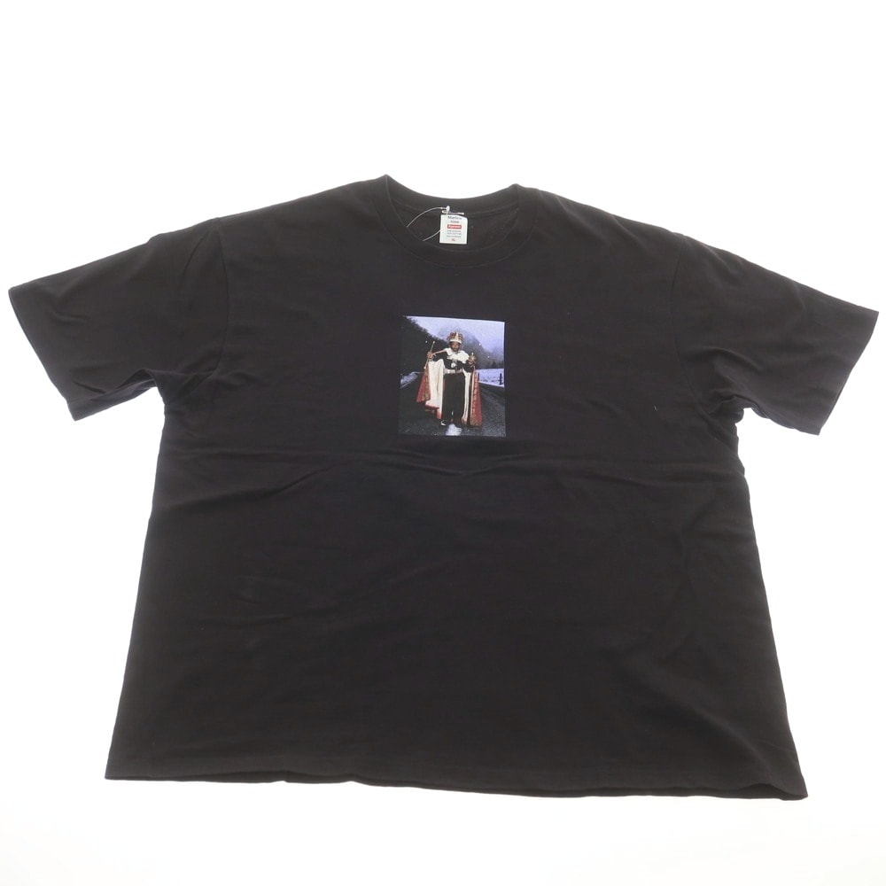 【中古】シュプリーム Supreme 2024年秋冬 Martine Rose Lee Scratch Perry Tee 半袖Tシャツ ブラック【サイズXL】【メンズ】