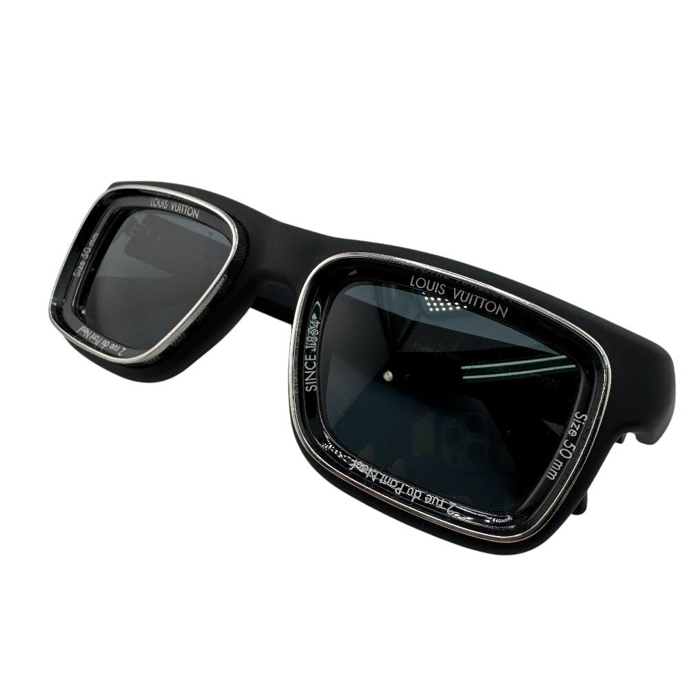 ルイヴィトン LOUIS VUITTON サングラス LVスーパーヴィジョン MG1204 ブラック
