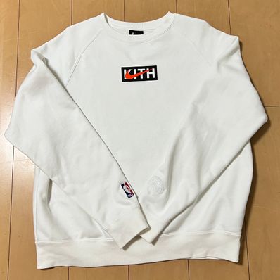 KITH Nike for New York Knicks Fleece Crewneck "White"