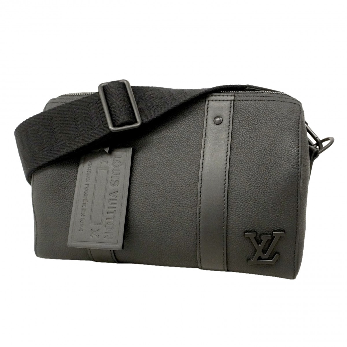 ★最終価格【6ce6277】ルイヴィトン ショルダーバッグ アエログラム シティキーポル M59255 ノワール【中古】メンズ