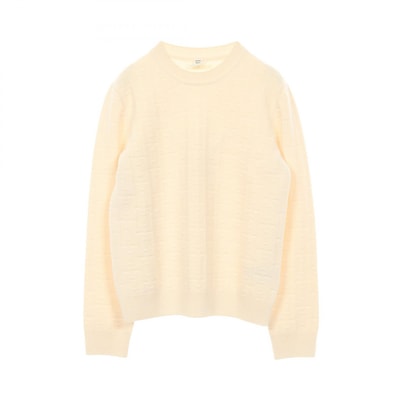 エルメス HERMES H柄 セーター ニット 衣料品 トップス ウール レディース ホワイト系 【中古】