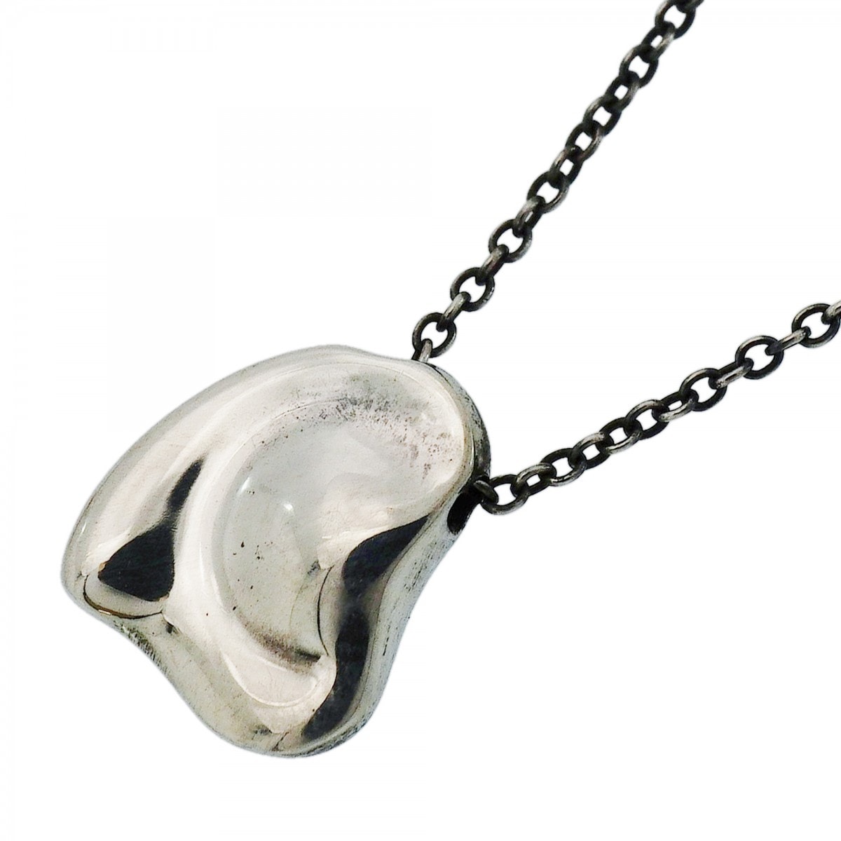 【6jdb0451-k】ティファニー ネックレス フルハート シルバー925【中古】レディース