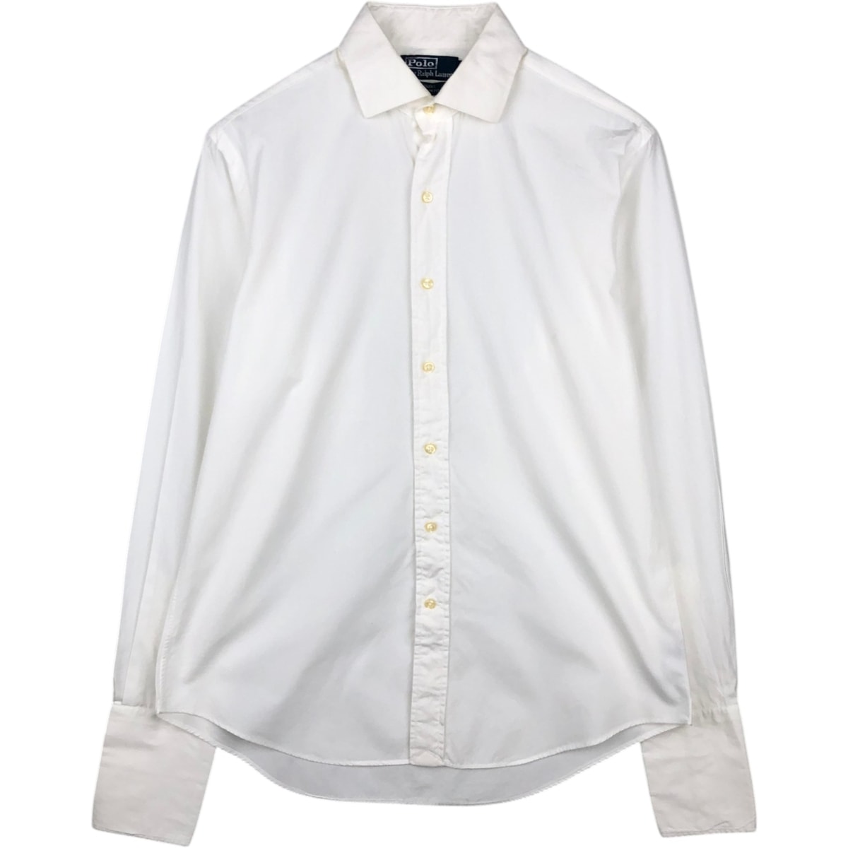 古着 ラルフローレン Ralph Lauren REGENT 長袖 コットンシャツ カフスシャツ メンズL相当/eaa495539