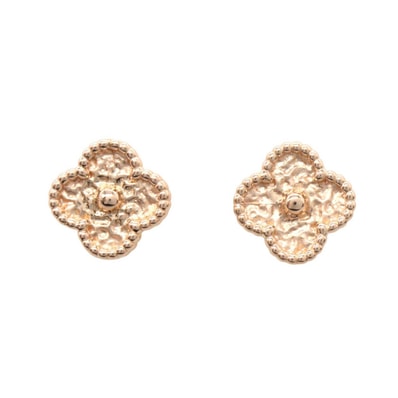 ヴァンクリーフ&アーペル Van Cleef & Arpels スウィート アルハンブラ ピアス ピアス ジュエリー K18PG(ピンクゴールド) レディース ゴールド系 VCARO8DB00 【中古】