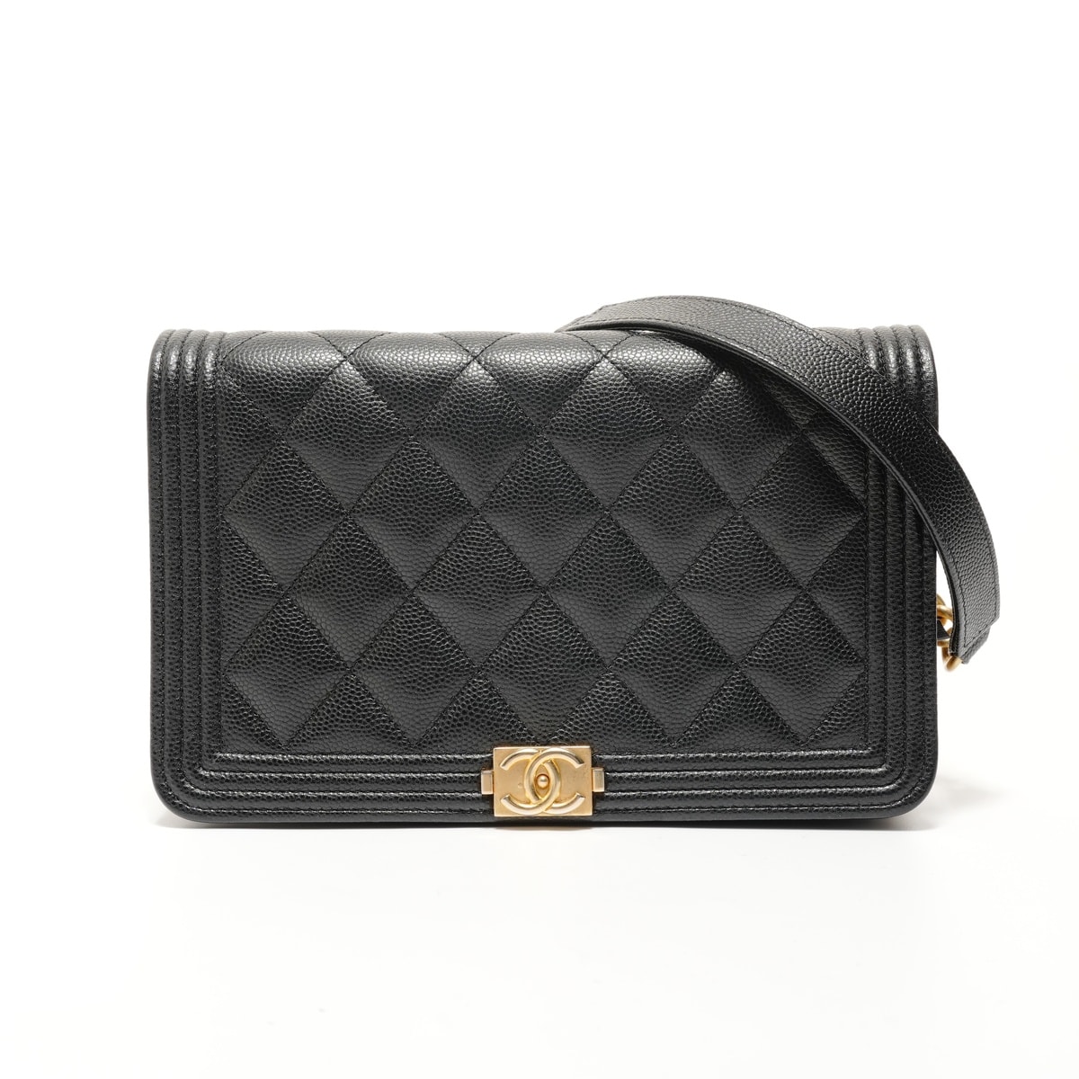 シャネル CHANEL 30番台 ボーイシャネル チェーンウォレット ショルダーバッグ【中古】