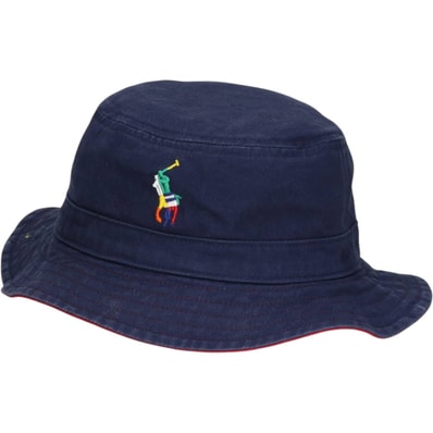 古着 ラルフローレン Ralph Lauren POLO RALPH LAUREN リバーシブル バケットハット フリーサイズ相当/gaa008212