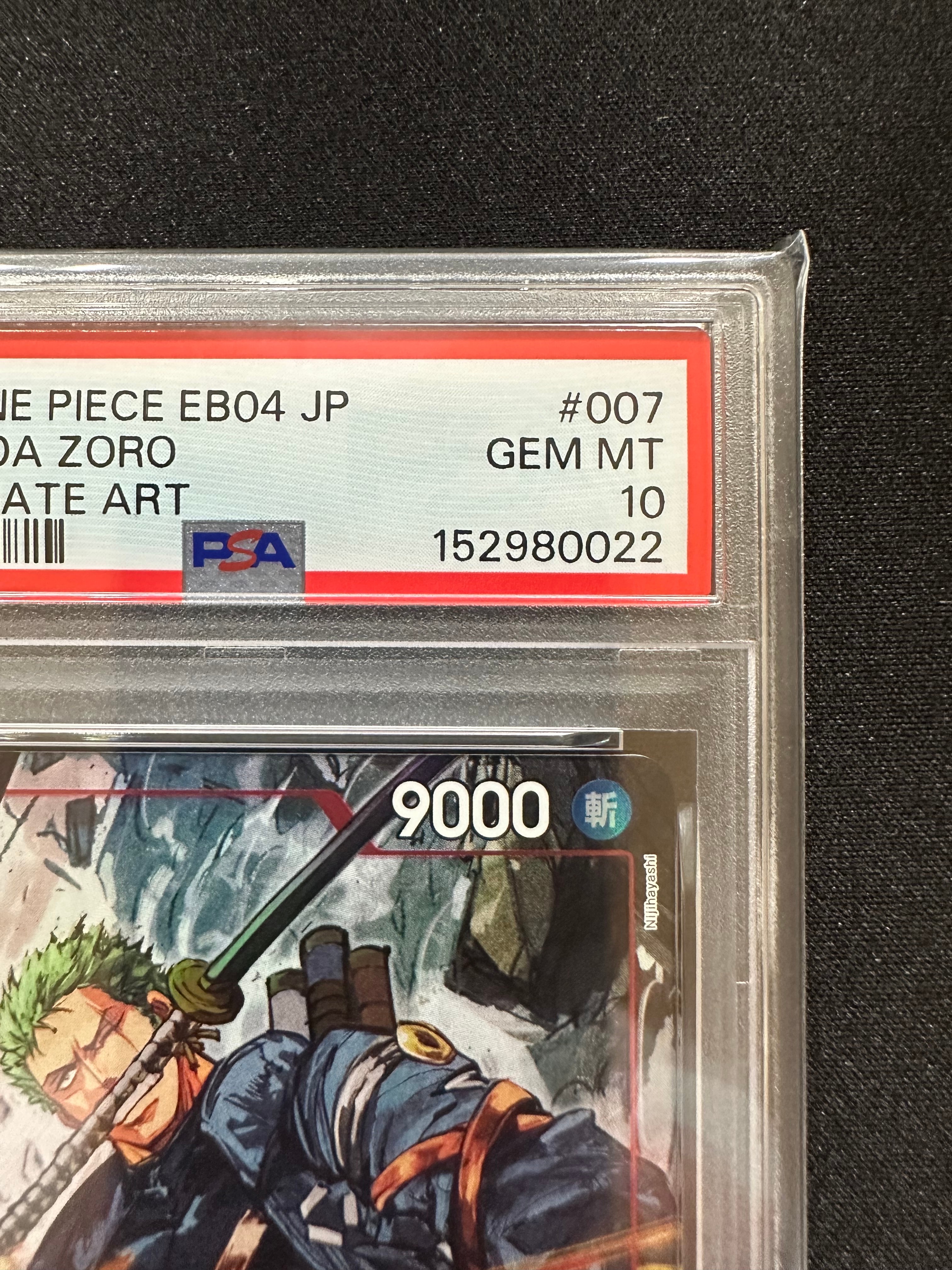 PSA 10]Roronoa Zoro SR-P [EB04-007](Extra Booster 