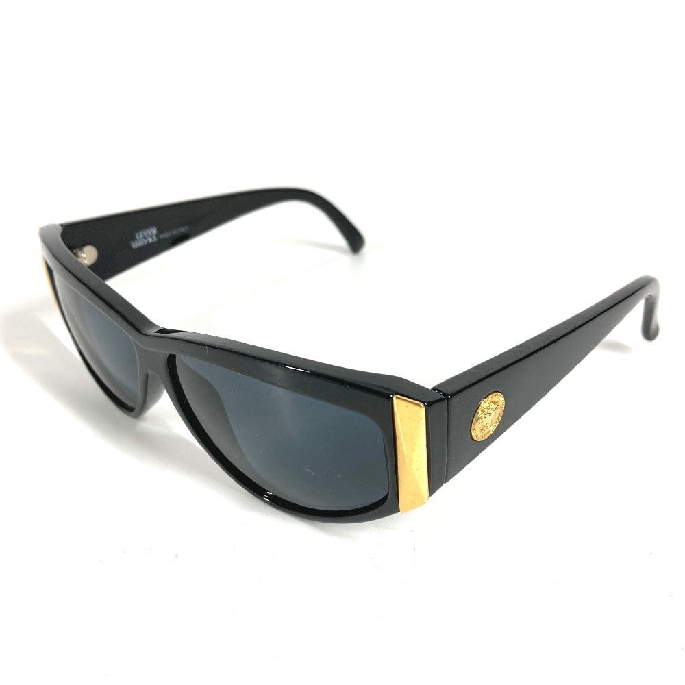 ヴェルサーチ VERSACE メデゥーサ ロゴ MOD389 ヴィンテージ めがね メガネ アイウェア 眼鏡 サングラス プラスチック ブラック