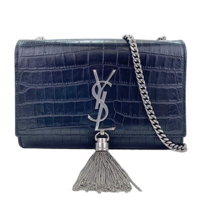 イヴ・サンローラン YSL ケイト 2WAY, タッセル ショルダーバッグ【中古】