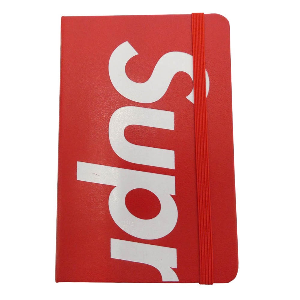 Supreme シュプリーム 24AW x Moleskine モレスキン Notebook ノートブック メモ帳 レッド系【中古】