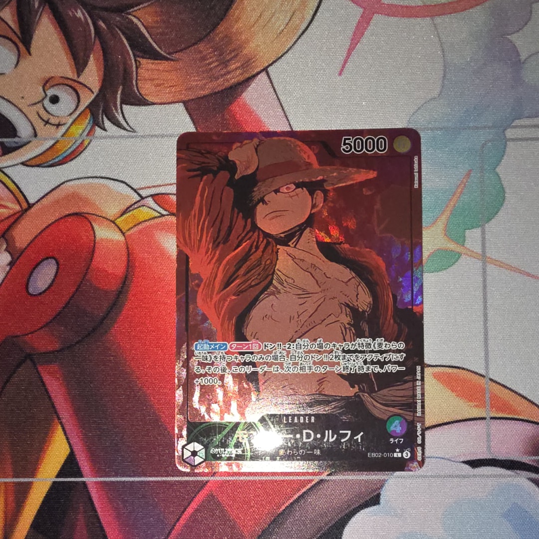モンキー・D・ルフィ L ワンピースカードゲーム x ロサンゼルスドジャース PSA10】モンキー・D・ルフィ L [EB02-010]【英語版】(プロモーション
