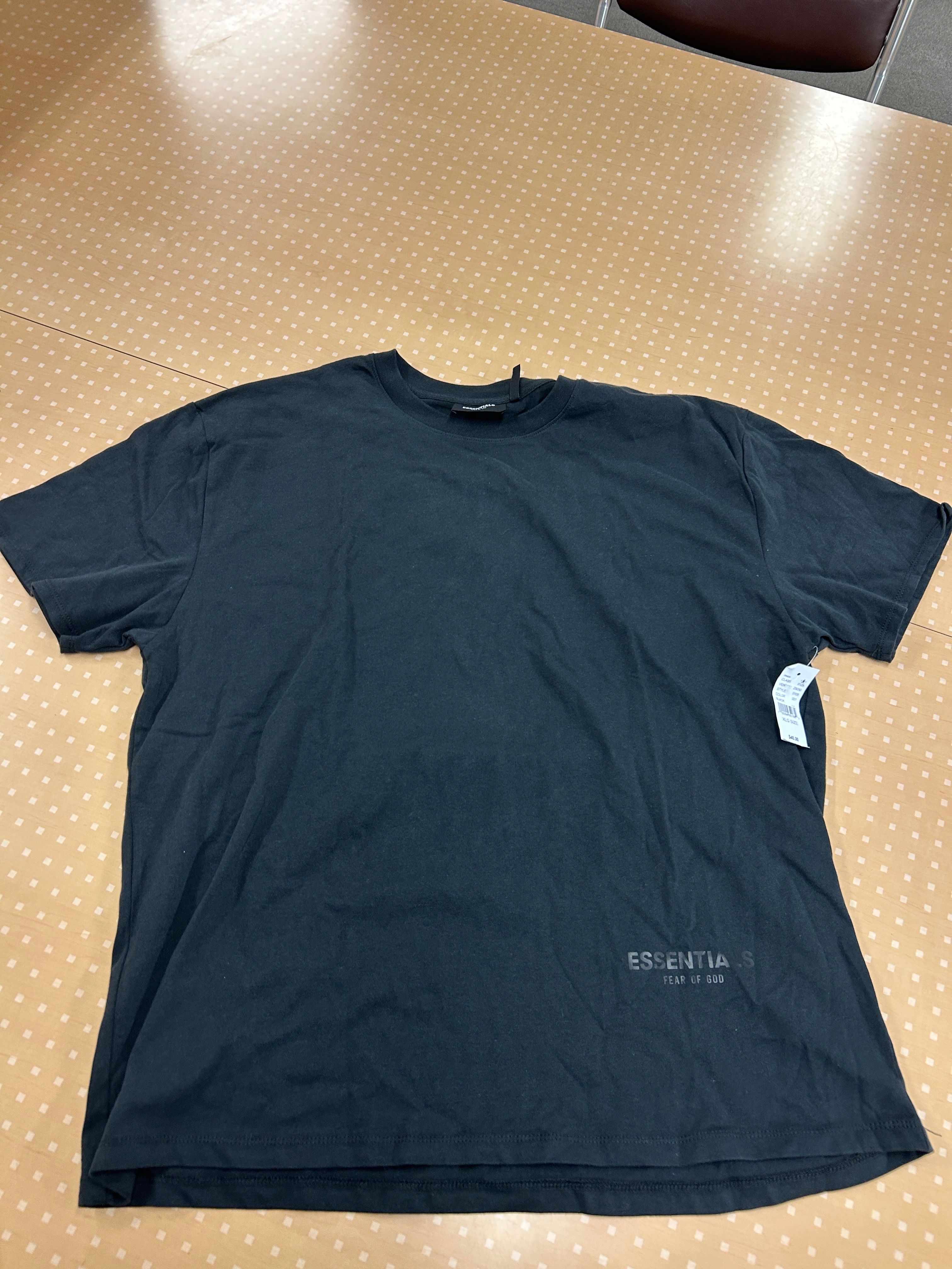 FEAR OF GOD ESSENTIALS 3M Logo Boxy T-shirt "Black"