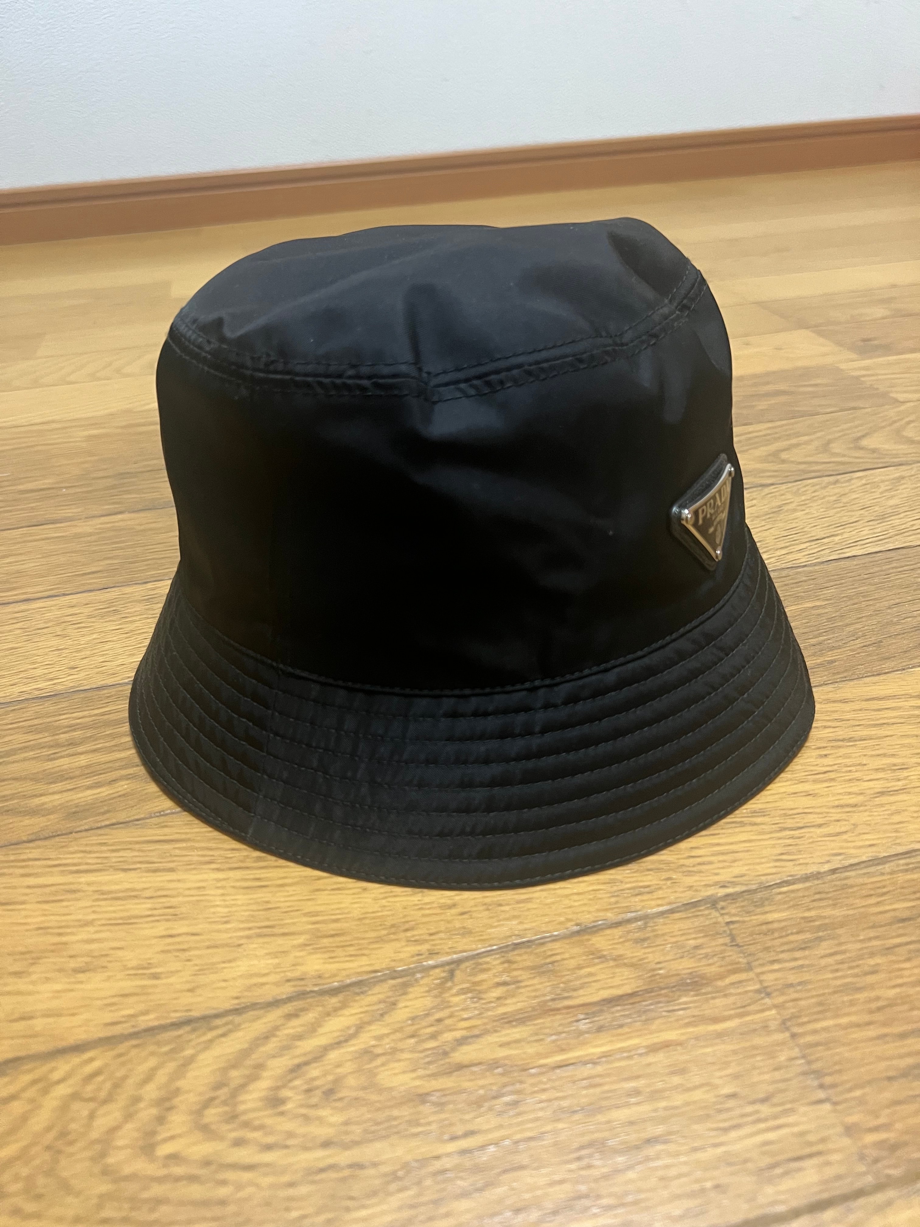 PRADA Re-Nylon Bucket Hat "Black"
