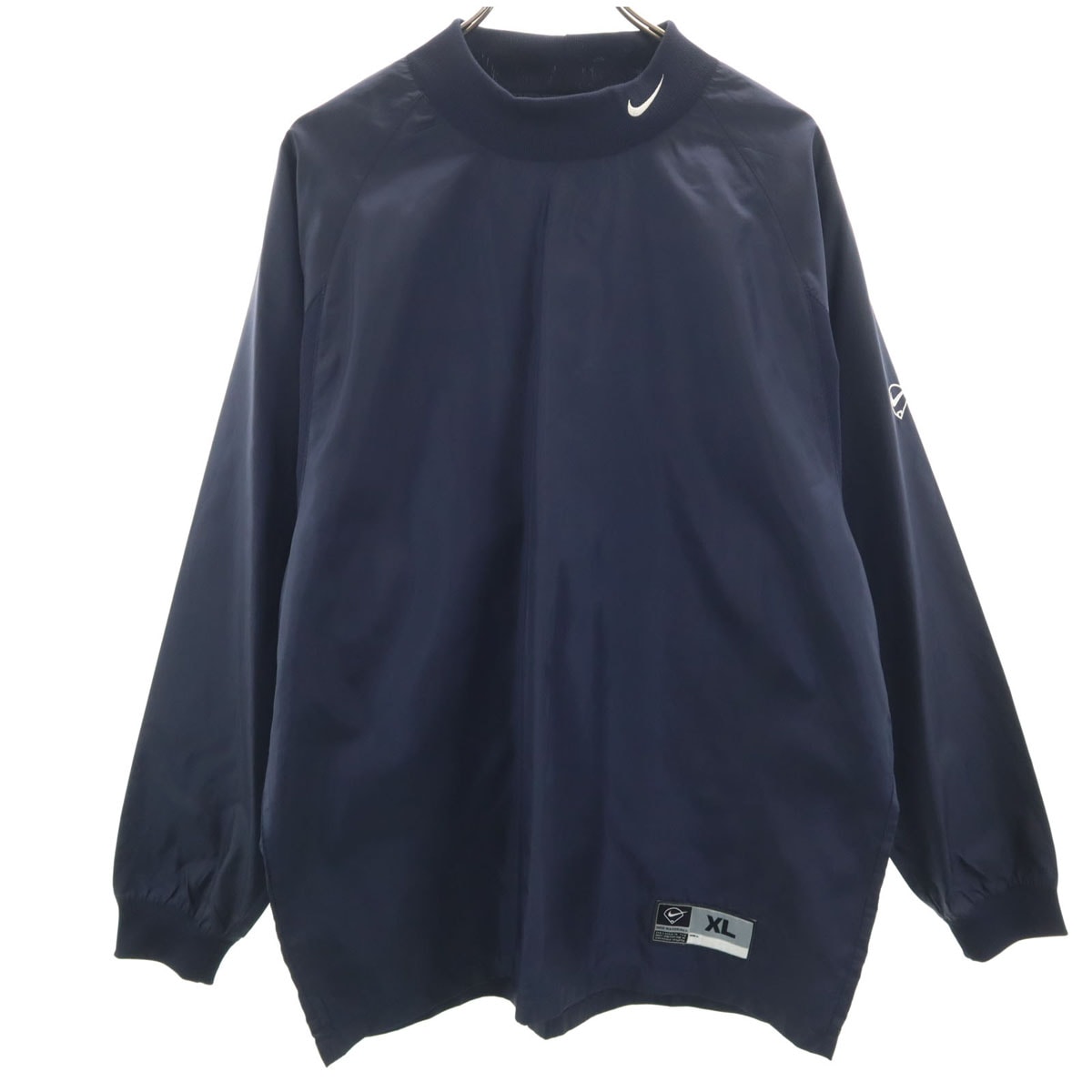 NIKE ナイキ バスケットボール 長袖 ピステ XL ネイビー プルオーバー
