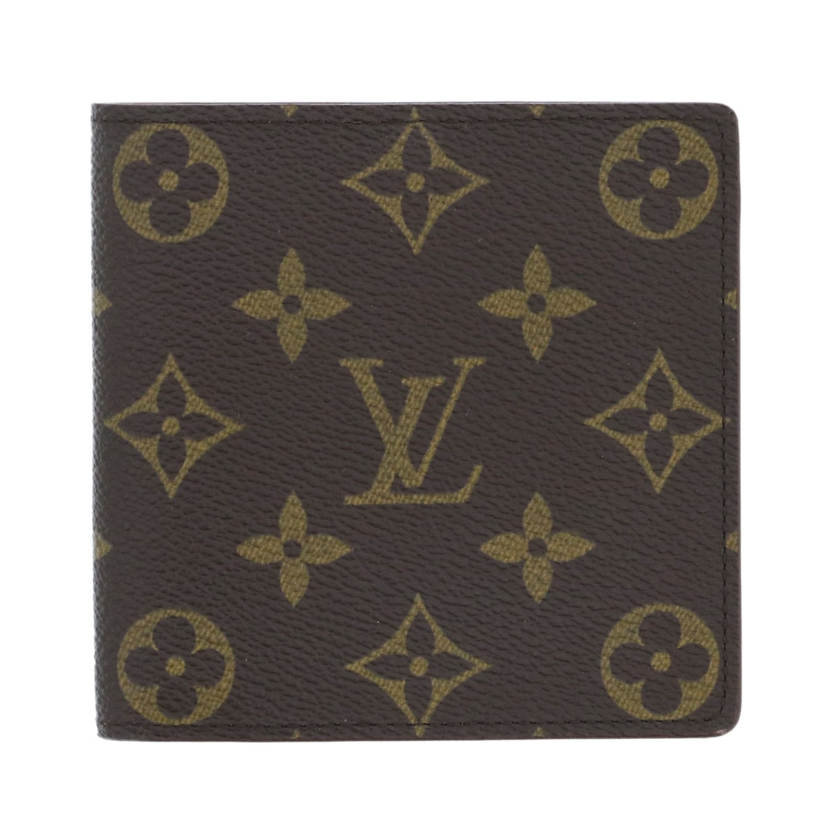 LOUIS VUITTON ルイ・ヴィトン ポルトビエ カルトクレディモネ 財布 二つ折り財布 M61665 モノグラム ブラウン  メンズ【中古】