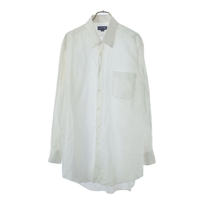 LANVIN ランバン 長袖 シャツ 42-82 ホワイト