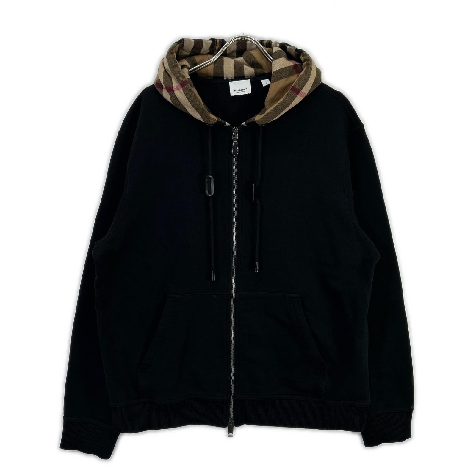 バーバリー WILLOWCHK 8055868 ジップアップスウェットジャケット L