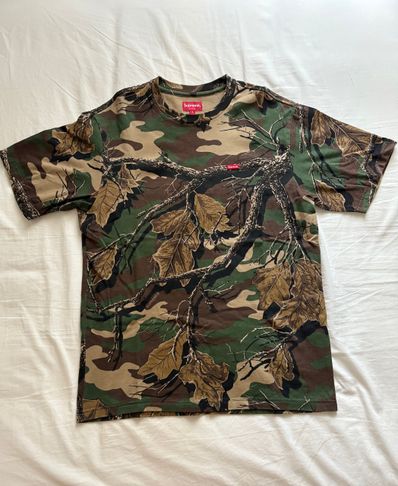 Supreme Small Box Tee "Branch Woodland Camo"(Made in China)(22FW)