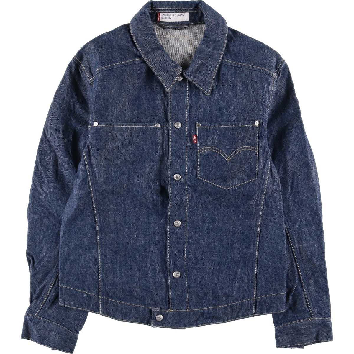 古着 00年代 リーバイス Levi's ENGINEERED エンジニアード ユーロモデル 70100-0835 デニムジャケット メンズM相当/eaa584770