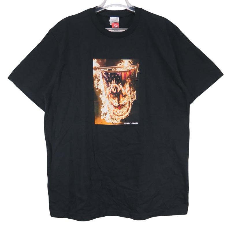 Supreme x Spitfire Flag Tee "Black"