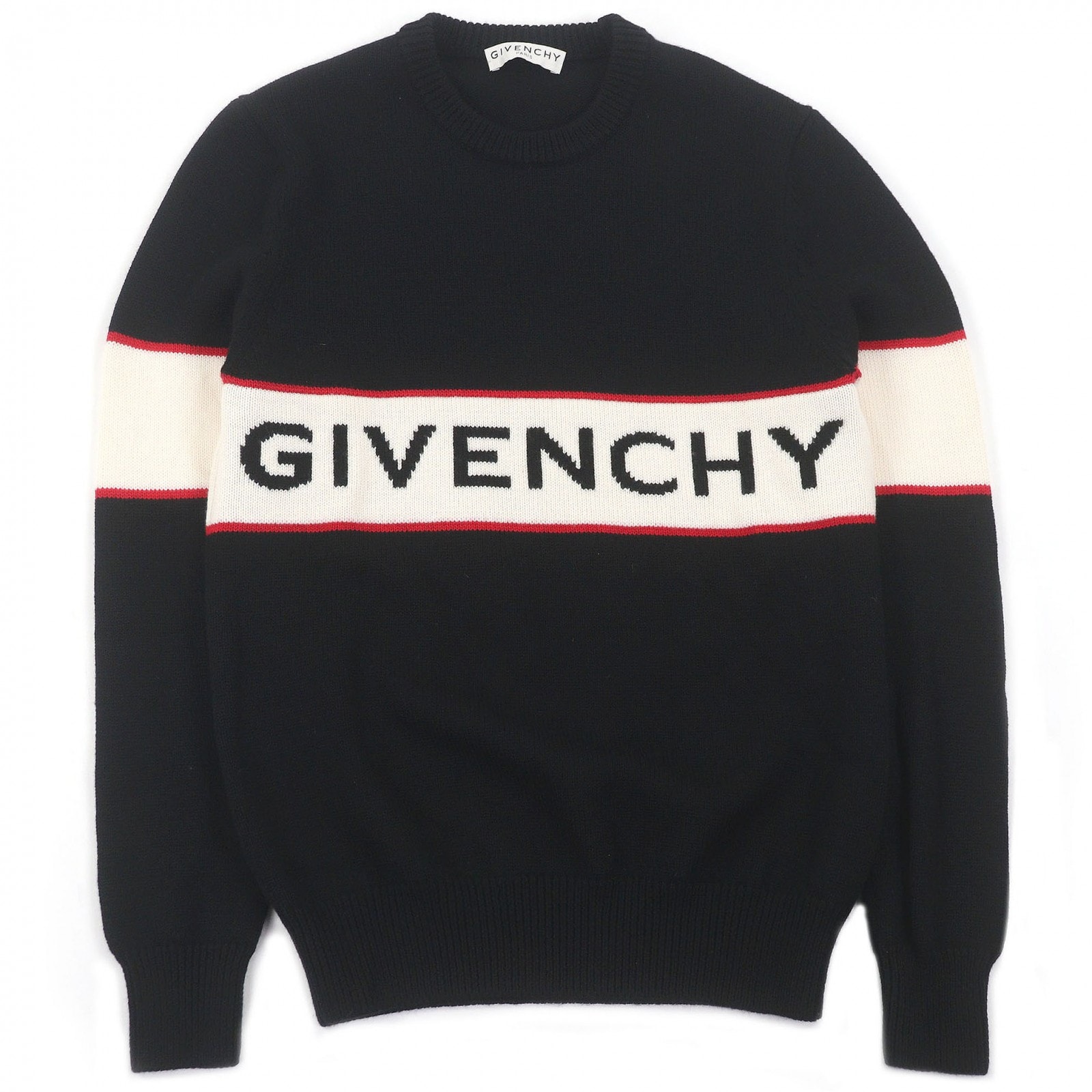 美品 ジバンシィ セーター BM900G400M ブラック メンズ S