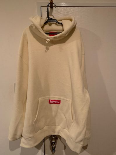 Supreme Polartec Hooded Sweatshirt "Natural"