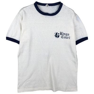 古着 70年代 ヘインズ Hanes 三角タグ リンガーTシャツ USA製 メンズM相当 ヴィンテージ/eaa607541