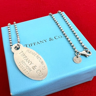 TIFFANY&Co. ティファニー リターントゥ オーバルタグ ネックレス シルバー925 ネックレス シルバー
37328
