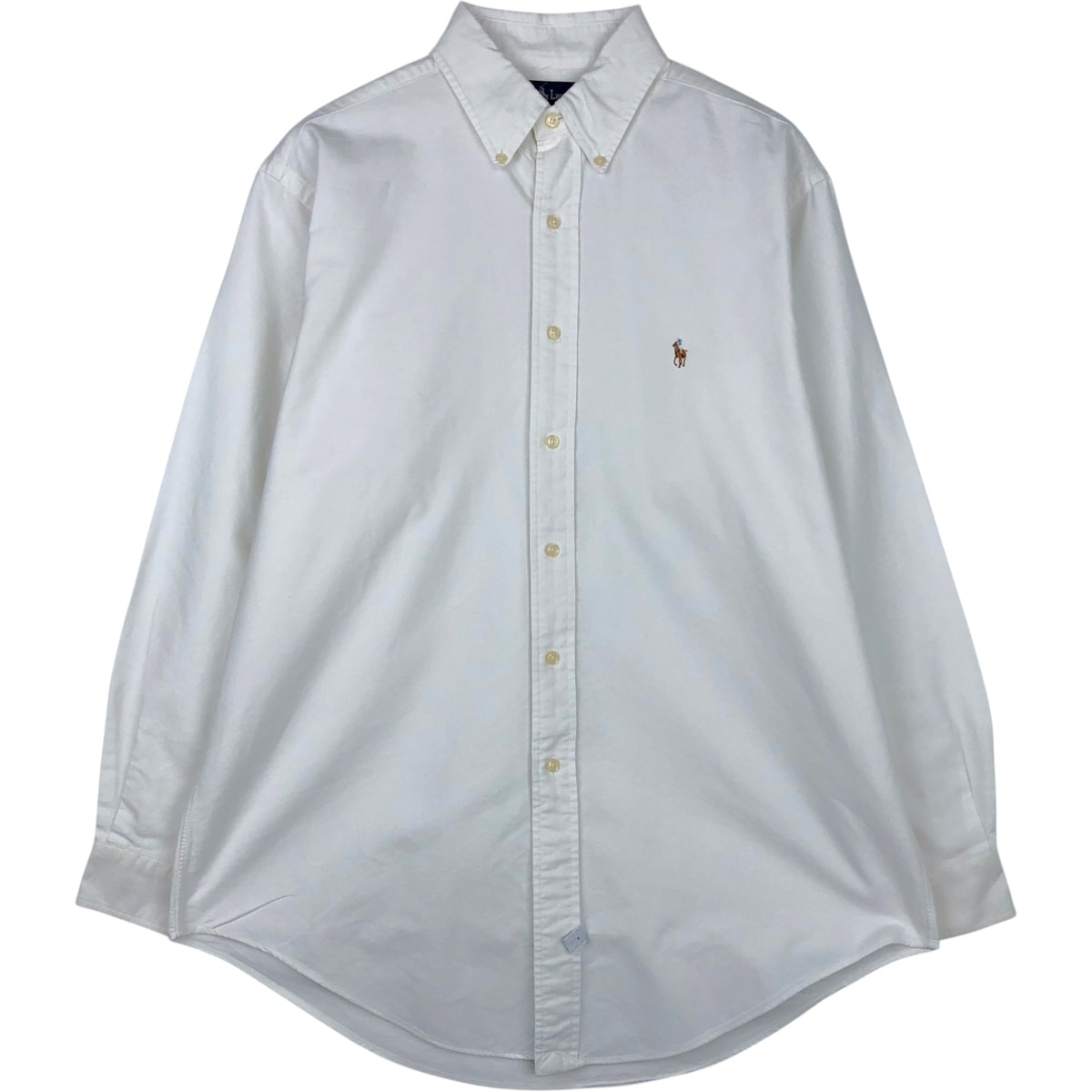 古着 ラルフローレン Ralph Lauren YARMOUTH 長袖 ボタンダウンシャツ メンズL相当/eaa628861