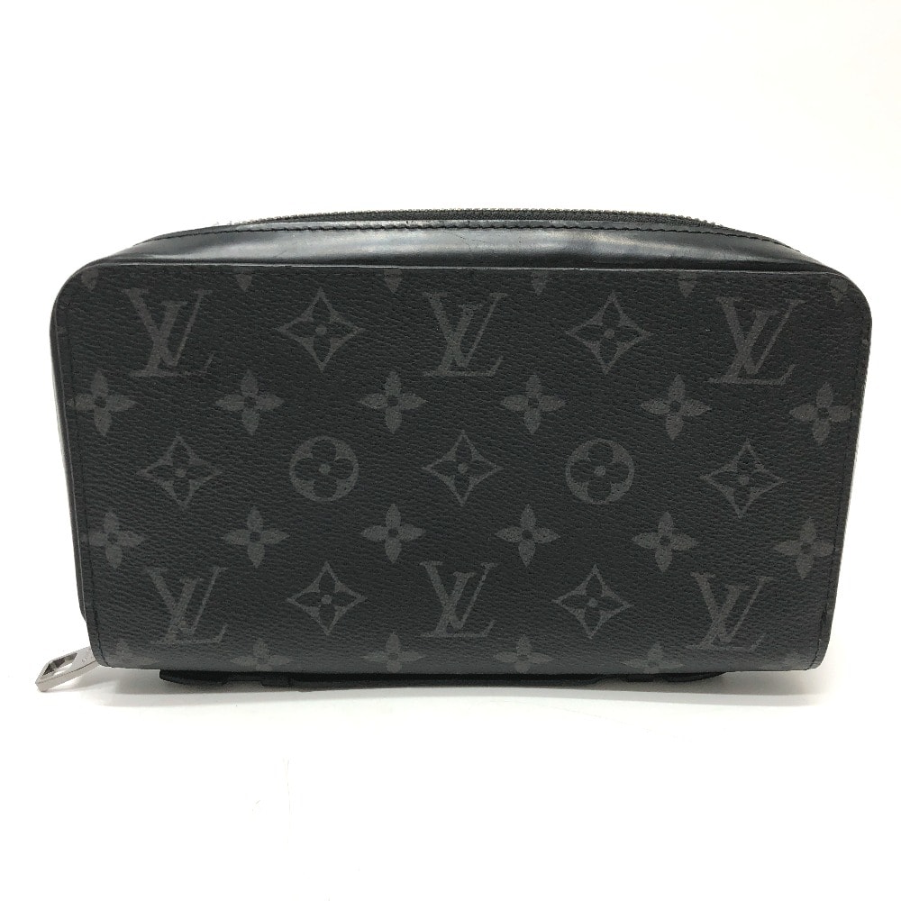 ルイヴィトン LOUIS VUITTON ジッピーXL M61698 モノグラムエクリプス ハンドバッグ トラベルケース 長財布 モノグラムエクリプスキャンバス ブラック