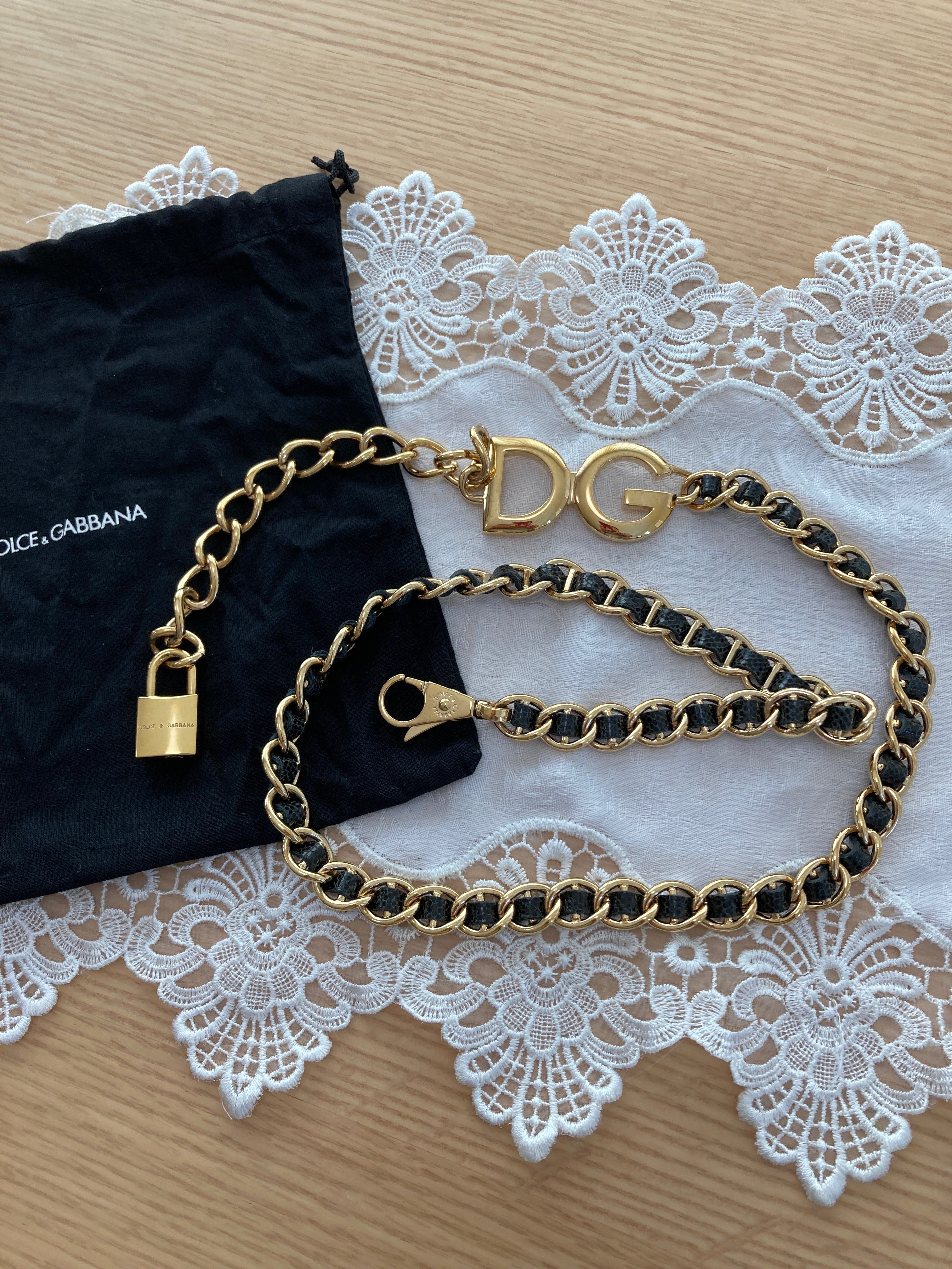Dolce & Gabbana DG チェーンベルト