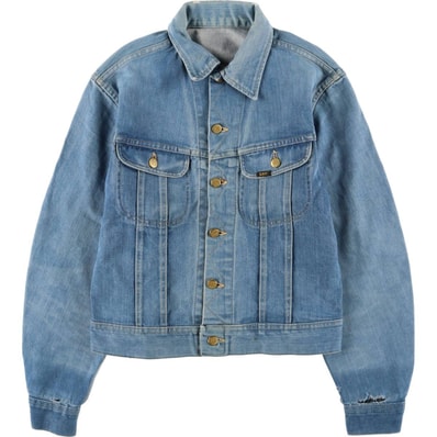 古着 リー Lee RIDERS ライダース デニムジャケット Gジャン メンズS相当 ヴィンテージ/eaa577922