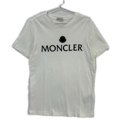 モンクレール 21年 ロゴ Tシャツ XS