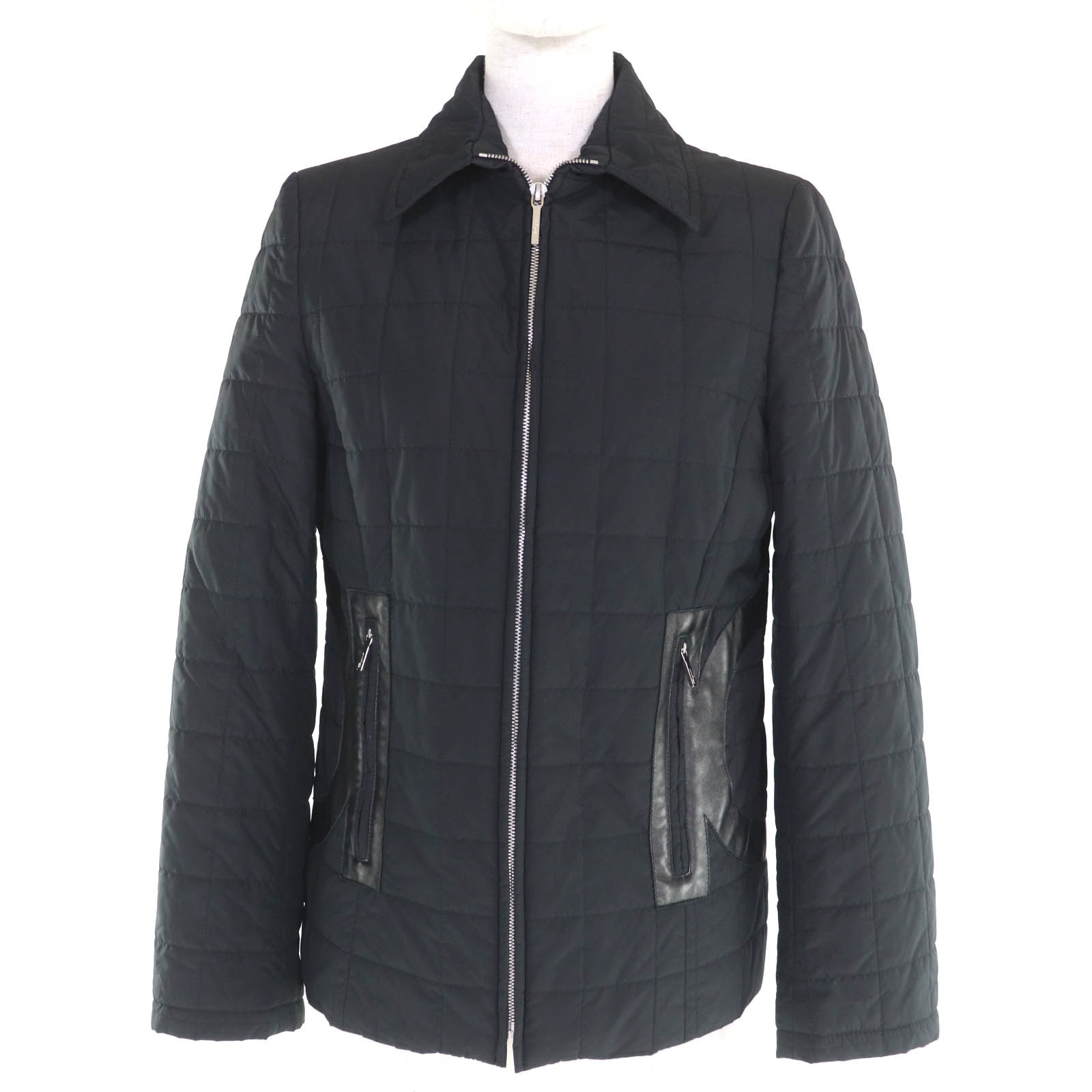 美品 サルヴァトーレフェラガモ ジャケット ブラック レディース 40