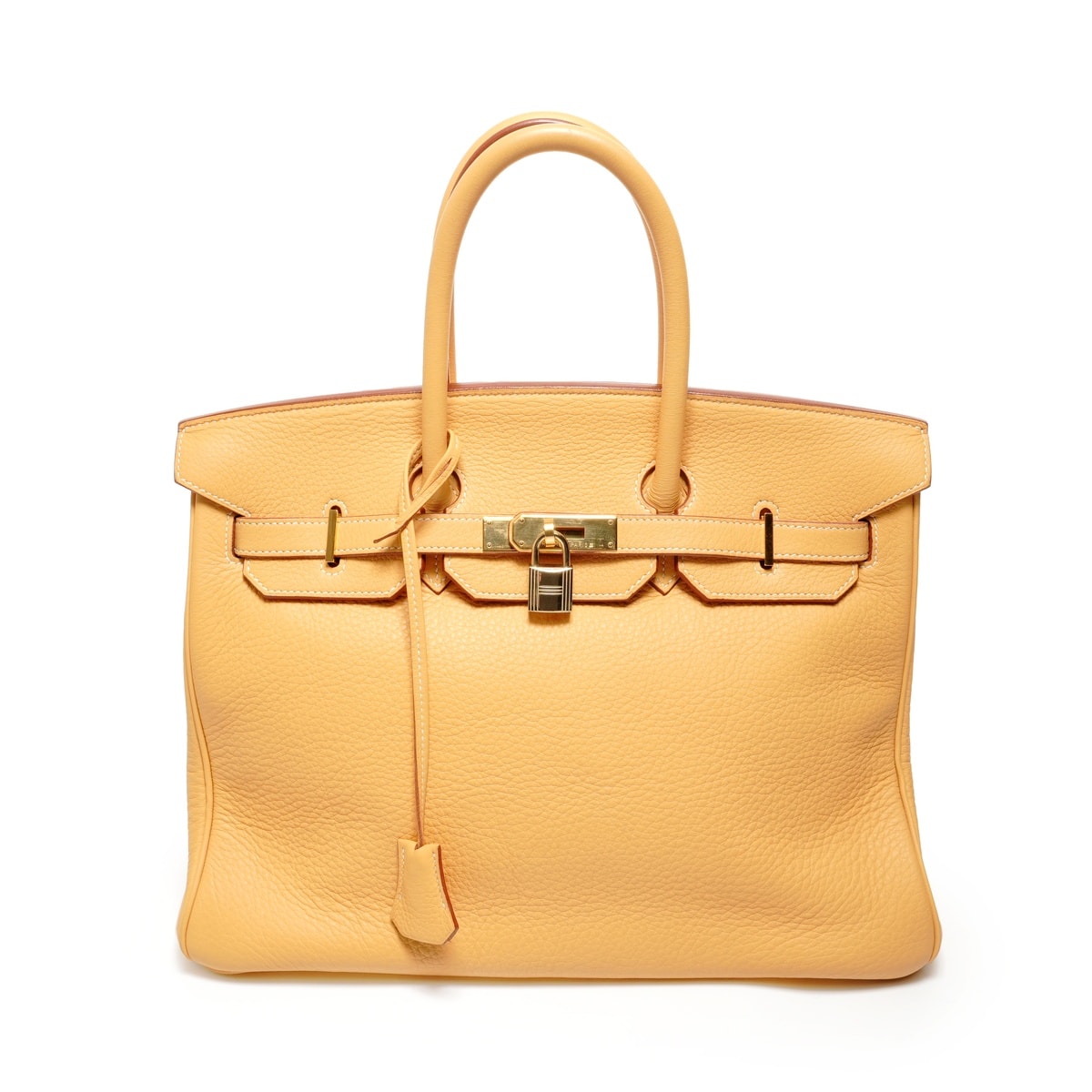 エルメス HERMES バーキン 35 トゴレザー ナチュラルサブレ ゴールド金具 ハンドバッグ【中古】