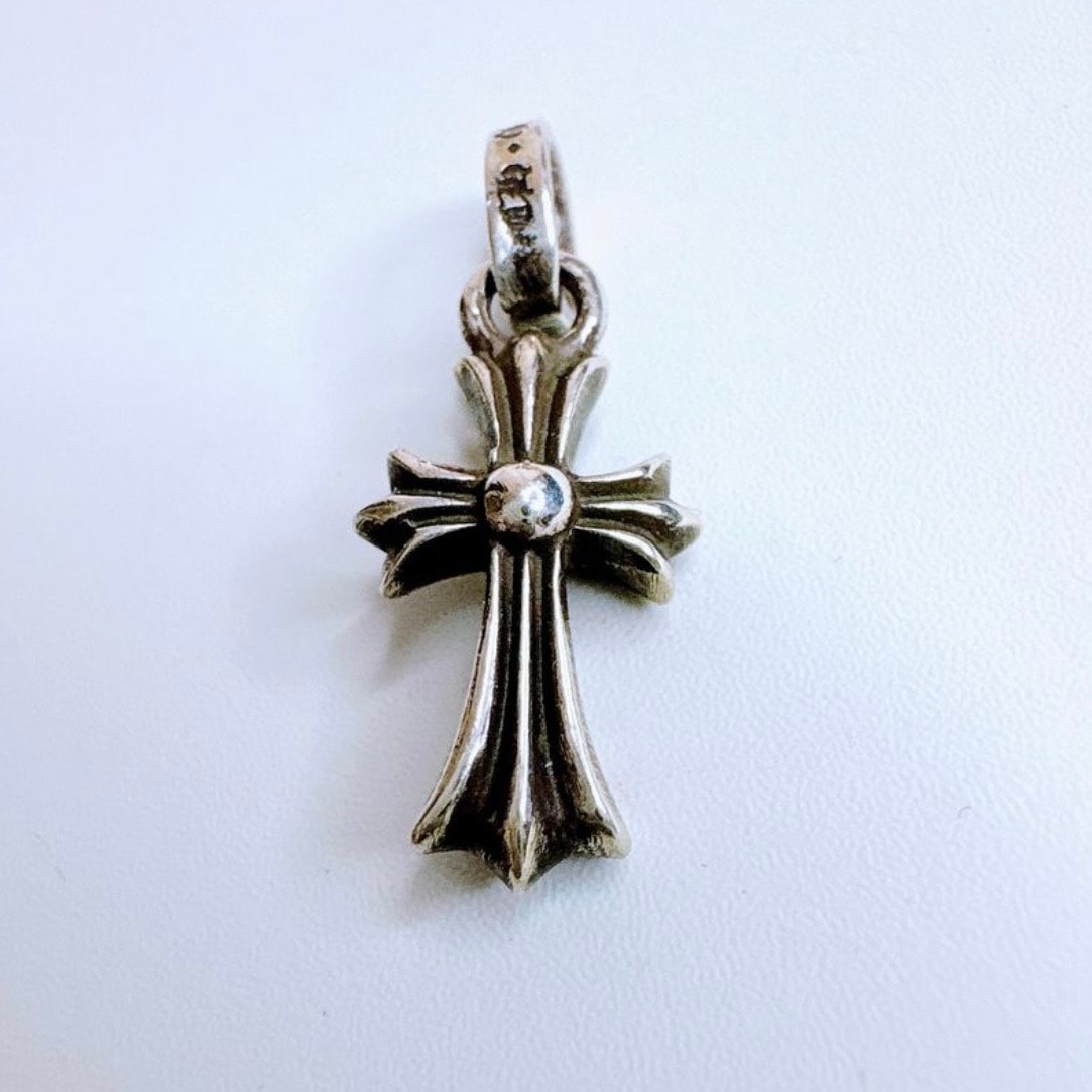 Chrome Hearts CH Cross Baby Fat Charm "Silver"