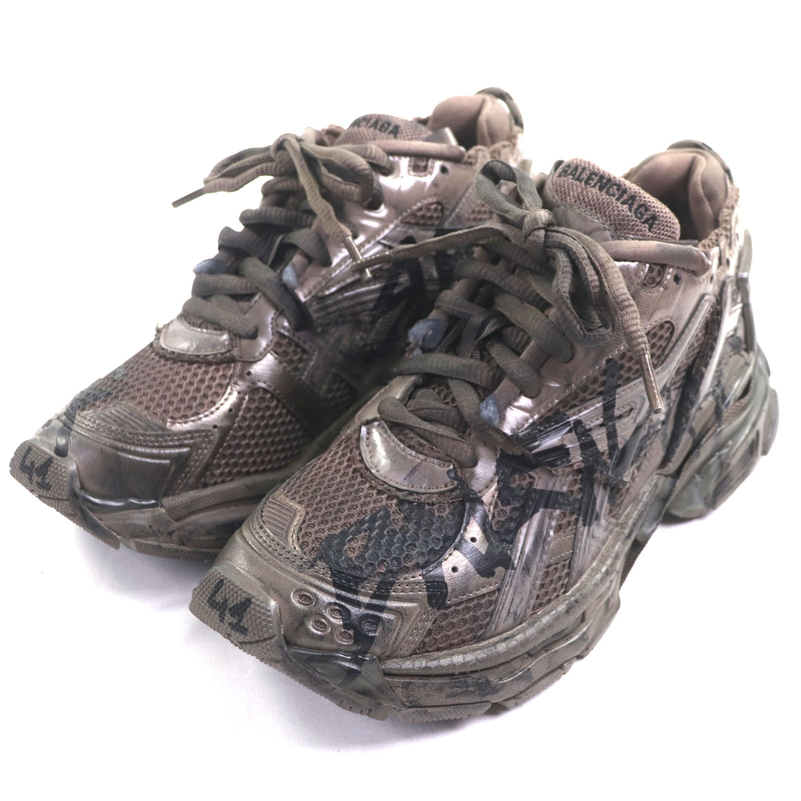 美品 バレンシアガ スニーカー RUNNER 41 27cm 677403