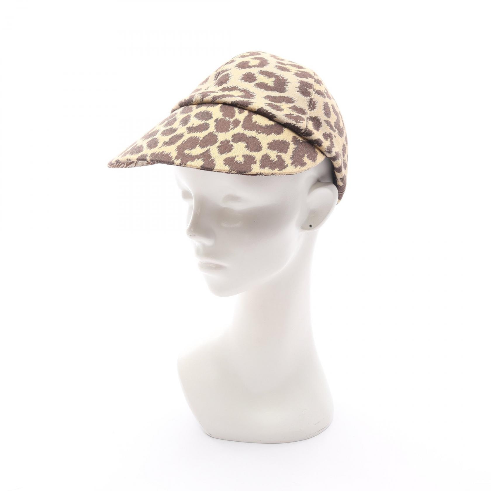 ディオール Dior キャップ 帽子 コットン レディース ブラウン系 14LEO921I13418057 【中古】