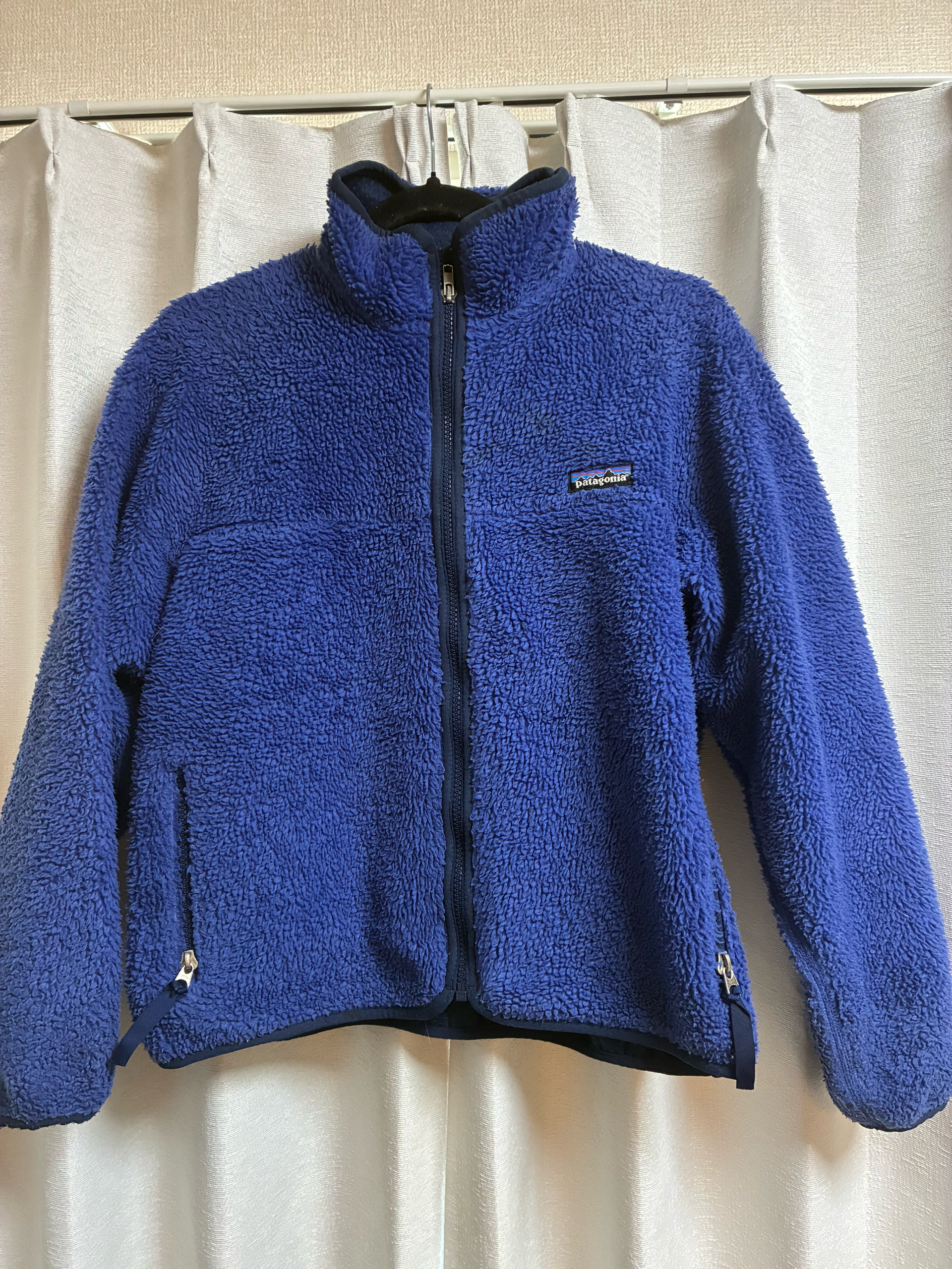 パタゴニア フリースジャケット レディース 青 90s 65550fa99 秋