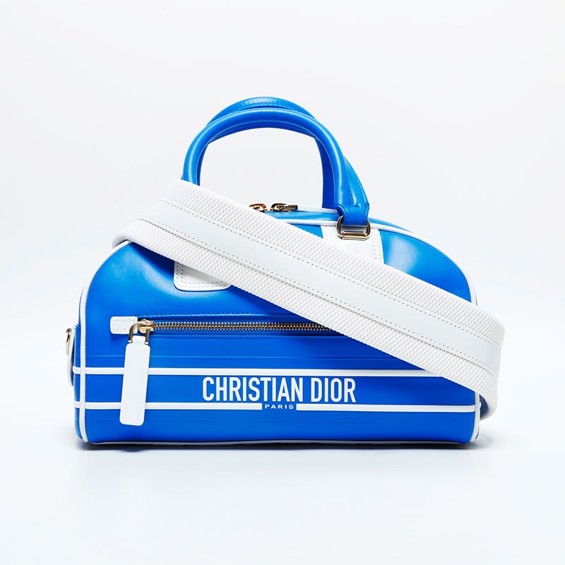 ディオール Dior レザー スモール ヴァイブ ボストンバッグ 2way ハンドバッグ【中古】