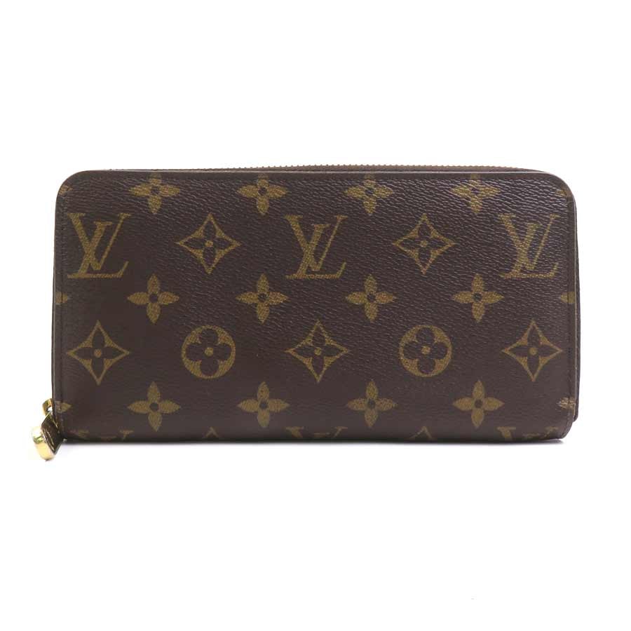 ルイ ヴィトン LOUIS VUITTON ラウンドファスナー長財布 モノグラム ジッピーウォレット モノグラムキャンバス ローズバレリーヌ ユニセックス M41894【中古】 h32616a