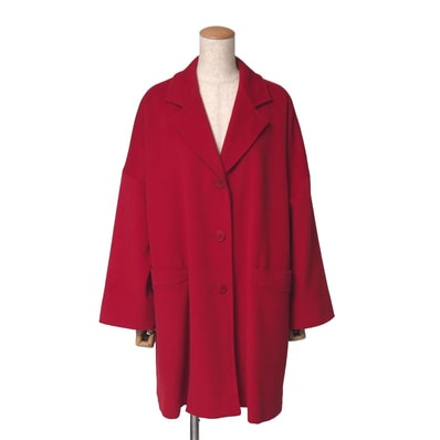 MAX MARA マックスマーラ コート サイズ40 カシミヤ×アンゴラ混 オーバーコート イタリア製 ブランド古着【中古】20260904/RB0858