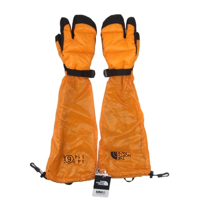 THE NORTH FACE ノースフェイス 手袋 S62TS0033 NN62028MM MM6 エムエムシックス グローブ 手袋 オレンジ系 S【美品】【中古】