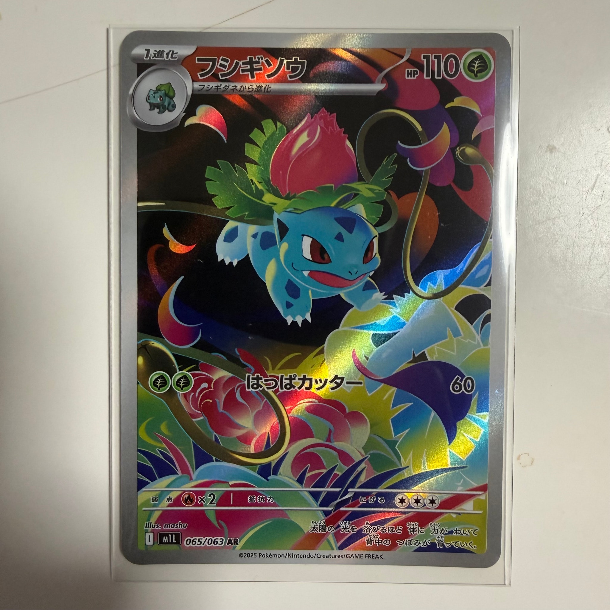 フシギソウ AR [M1L 065/063](拡張パック「メガブレイブ」)