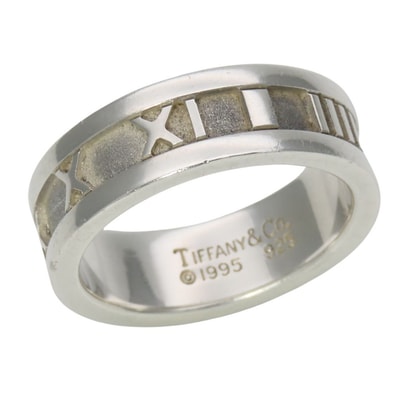 【中古】 ティファニー リング・指輪 アトラス シルバー925 約5.9g シルバー アクセサリー レディース 女性 TIFFANY&Co.