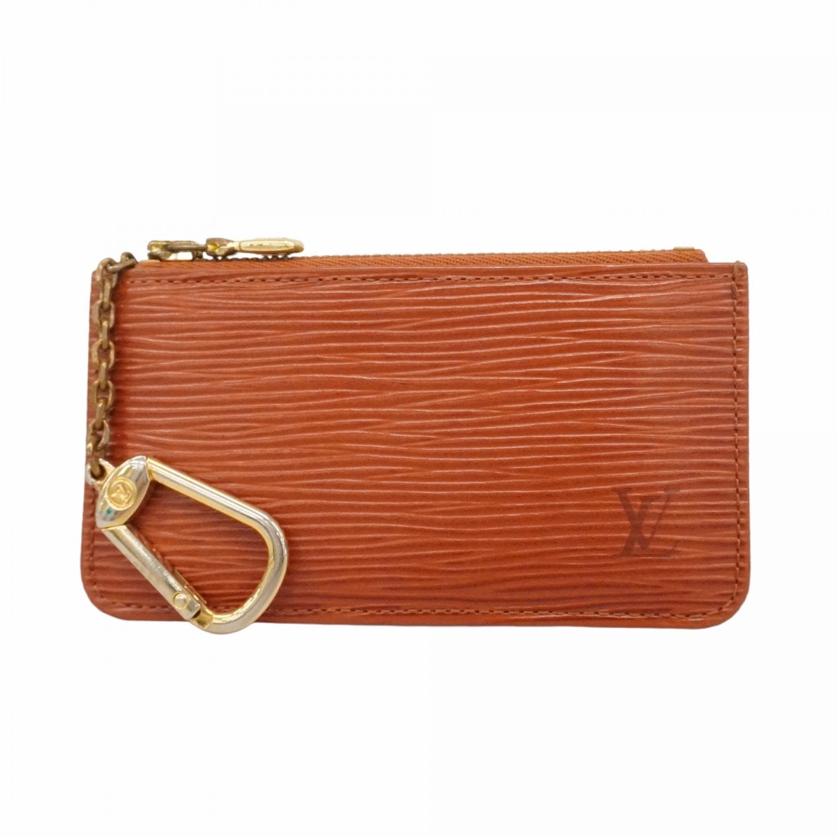 【6da0355-k】ルイヴィトン コインケース エピ ポシェットクレ M63803 ケニアブラウン【中古】メンズ レディース ユニセックス