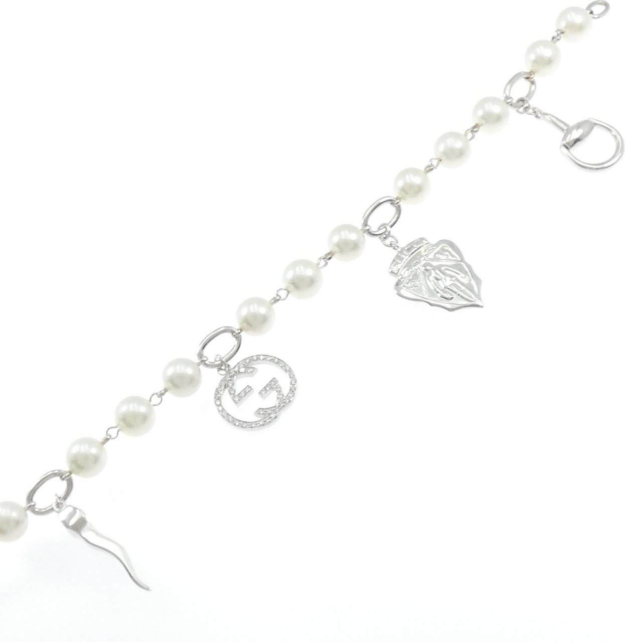 グッチ アコヤパール ブレスレット