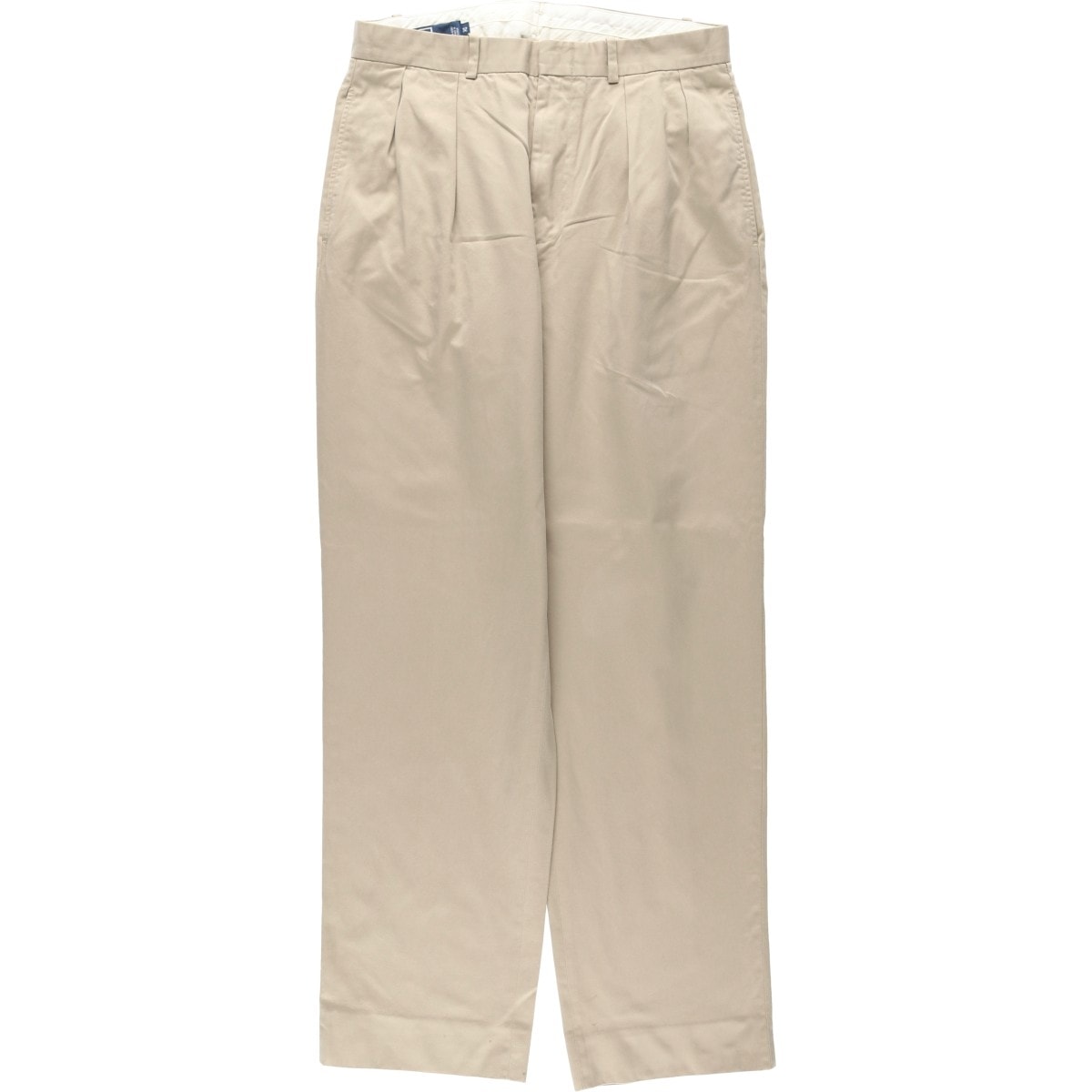 古着 ラルフローレン Ralph Lauren POLO by Ralph Lauren ツータック チノパンツ メンズw32相当/eaa656017