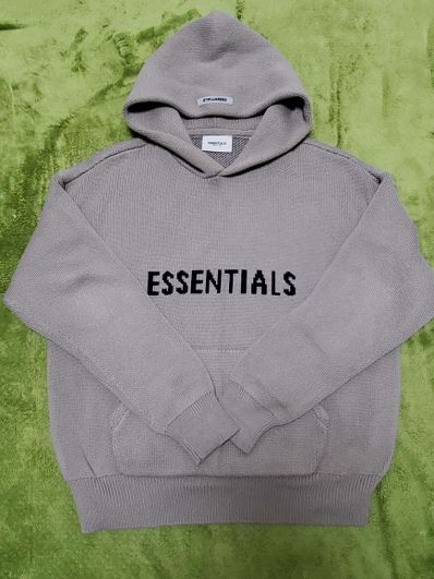 FEAR OF GOD ESSENTIALS Knit Pullover "Taupe"