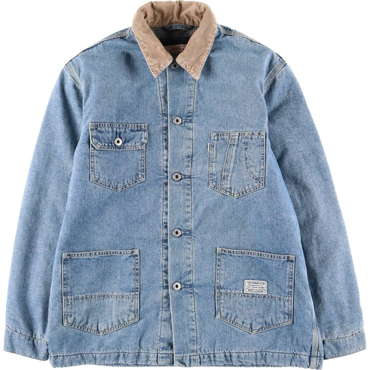 古着 90年代 リーバイス Levi's 71665-7107 デニムカバーオール メンズM相当 ヴィンテージ/eaa478082